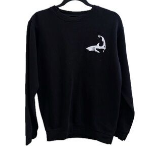 Cape Shark “Respect The Locals” Sweatshirt in Black
